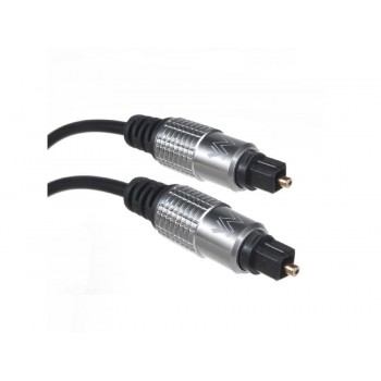 Kabel audio Maclean MCTV-451 Toslink (M) - Toslink (M), 1m, czarny