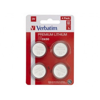 Bateria Verbatim CR2430 (4 szt blister)