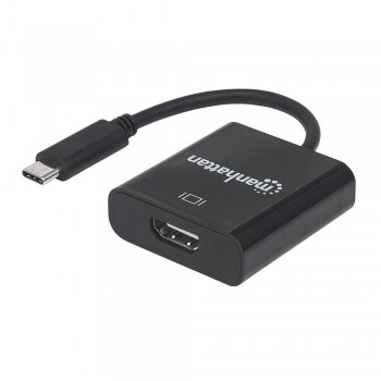 Kabel adapter Manhattan AV USB-C 3.1 na HDMI M/F 1080p 4K
