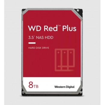 Dysk WD Red™ Plus WD80EFZZ 8TB 3,5" 5640 128MB SATA III
