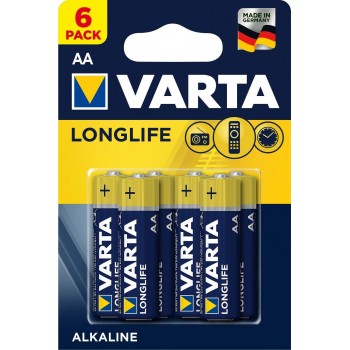 Baterie VARTA Longlife Extra LR6/AA 6szt