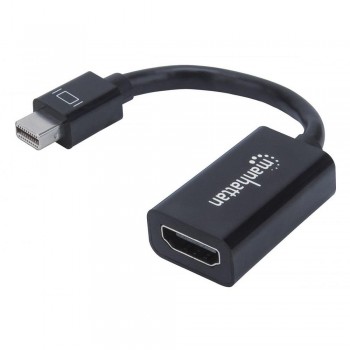 Kabel konwerter/adapter Manhattan Mini DisplayPort / HDMI M/F 0,15m 1080p