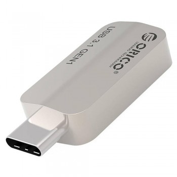 Adapter Orico CTA2-SV USB-A - USB-C, F/M, USB 3.1, cynk