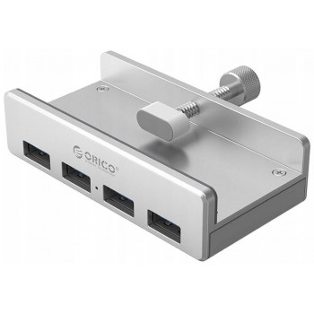 Hub USB Orico MH4PU-P-SV-BP 4x USB-A, 5Gbps, aktywny, biurkowy