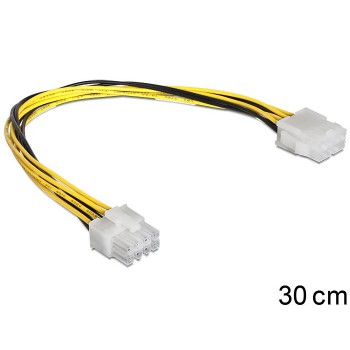 Przedłużacz kabla zasilającego Delock EPS(M) - EPS(F) 8PIN