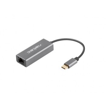 Karta sieciowa Natec Cricket USB-C 3.1 - RJ-45 1Gb na kablu