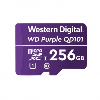 Karta pamięci WD Purple SC QD101 Ultra Endurance 256GB MicroSDXC UHS-1 U1