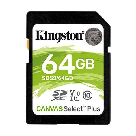 Karta pamięci Kingston SD Canvas Select Plus 64GB UHS-I