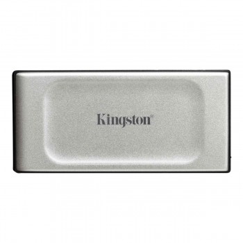 Dysk zewnętrzny SSD Kingston XS2000 4TB USB 3.2 Gen 2x2 (2000/2000 MB/s) srebrno-czarny