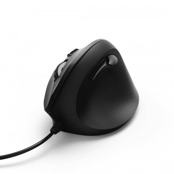 Mysz przewodowa Hama EMC-500 ergonomiczna, czarna