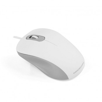 Mysz przewodowa Modecom MC-M10S SILENT optyczna, biała