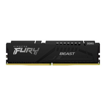 Pamięć DDR5 Kingston Fury Beast 32GB (1x32GB) 4800MHz CL38 1,1V Czarna
