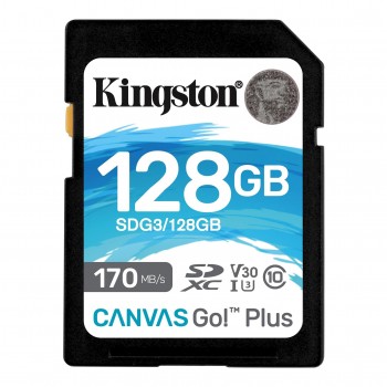 Karta pamięci Kingston SD Canvas Go! Plus 128GB Class 10
