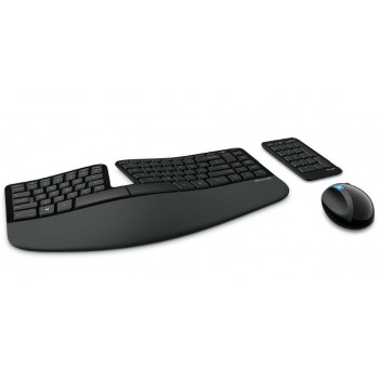 Zestaw bezprzewodowy klawiatura + mysz Microsoft Sculpt Ergonomic Desktop czarny