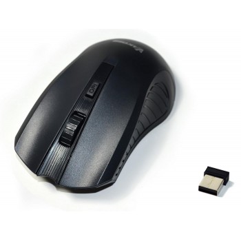 Mysz bezprzewodowa VAKOSS TM-658UK optyczna 4 przyciski 1600dpi czarna