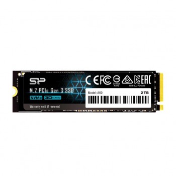 Dysk SSD Silicon Power A60 2TB PCIe Gen3x4 NVMe (2200/1600 MB/s) 2280