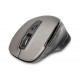 Mysz bezprzewodowa DIGITUS optyczna ergonomiczna 1600 DPI 6 przycisków 2,4 GHz, czarno-szara