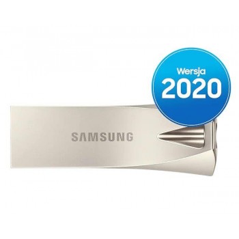 Pendrive Samsung BAR Plus 2020 64GB USB 3.1 Flash Drive 300 MB/s Champaign Silver