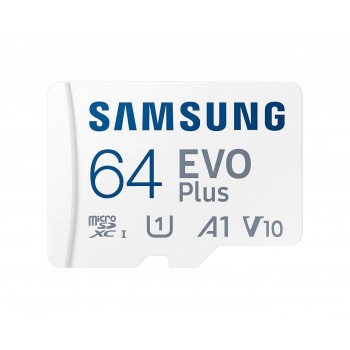 Karta pamięci Samsung EVO Plus microSDXC 64GB (130 MB/s) + adapter
