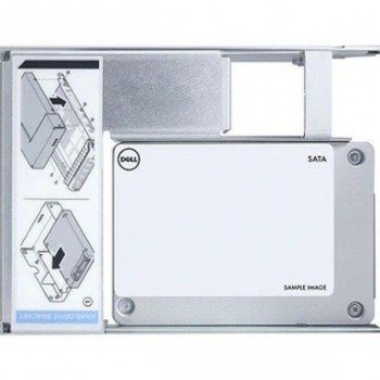 Dysk Dell 480GB SSD SATA Read Intensive 6Gbps 512e 2.5in w/3.5in Brkt Cabled, Cus Kit