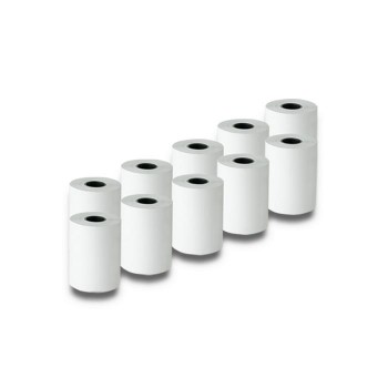Rolka termiczna Qoltec 57 x 20 | 55g/m2 | 10szt. | BPA free