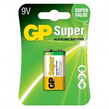 Bateria alkaliczna GP 6LR61 9V (R9*) Super Alkaline x1