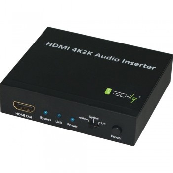 Przełącznik Techly HDMI 2K4K AUDIO INSERTER HDMI/TOSLINK/AUDIO STEREO L/R