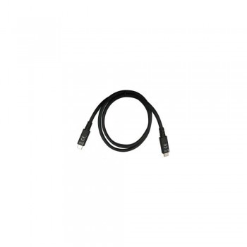 Kabel Techly USB-C 4.0 M/M 40Gbps 100W PD 3A Thunderbolt 4 0,8m czarny