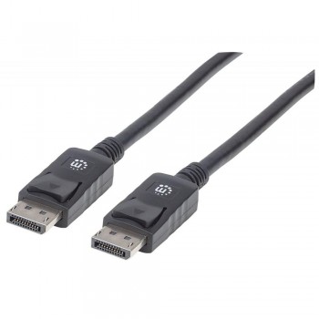 Kabel Manhattan DisplayPort V1.2 DP-DP M/M 4K*60Hz 3m czarny