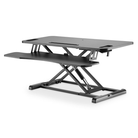 Nakładka ergonomiczna DIGITUS na biurko powierzchnia: 90x64cm regulowana, czarna