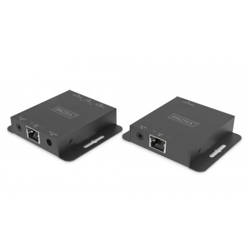 Przedłużacz/Extender DIGITUS HDMI 4K30Hz 70m po skrętce HDCP 1.4 EDID IR PoC (Power over Cable) (zestaw)