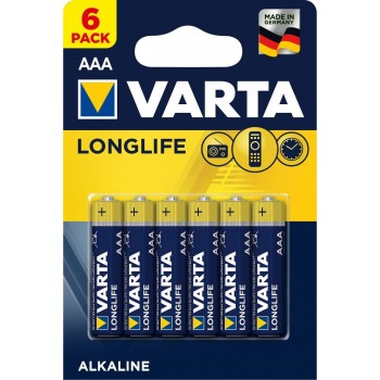 Baterie VARTA Longlife Extra LR03/AAA 6szt