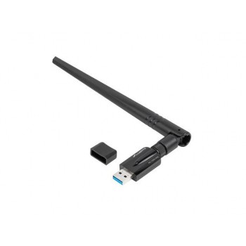 Karta sieciowa bezprzewodowa Lanberg USB 3.0 NC-1200 Dual Band 1 wewn. antena + 1 zewn. antena