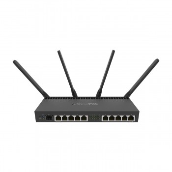 Router bezprzewodowy MikroTik hAP RB4011iGS+5HacQ2HnD-IN 10x 1GbE 1x SFP+ 10GbE