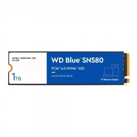 Dysk SSD WD Blue SN580 1TB M.2 2280 NVMe (4150/4150 MB/s) WDS100T3B0E