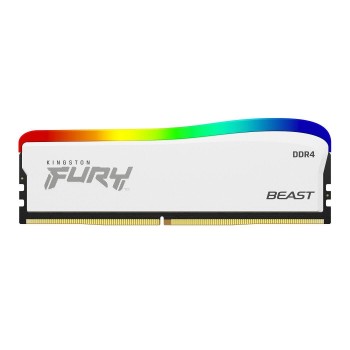Pamięć DDR4 Kingston Fury Beast RGB SE 32GB (2x16GB) 3200MHz CL16 1,35V Biały