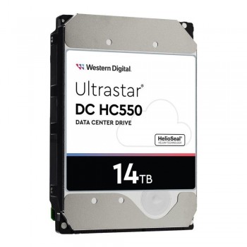 Dysk Western Digital Ultrastar DC HC550 He14 14TB 3,5" 7200 512MB SATA III 512e SE WUH721814ALE6L4