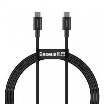Kabel przewód USB-C PD 2.0 100cm Baseus Superior CATYS-B01 Quick Charge 3.0 5A z obsługą szybkiego ładowania 100W