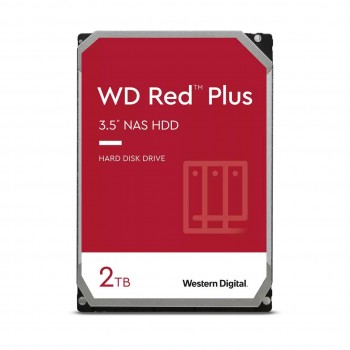 Dysk WD Red™ Plus WD20EFPX 2TB 3,5" 5400 64MB SATA III NAS