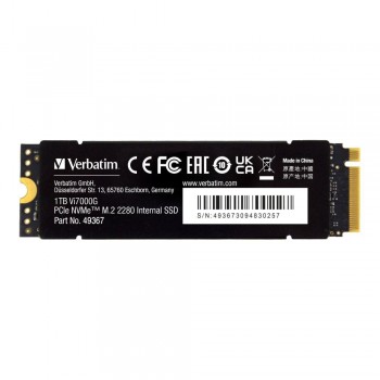 Dysk SSD Verbatim VI700G 1TB M.2 PCIe Gen4 NVME 2280 (7400/5500 MB/s)