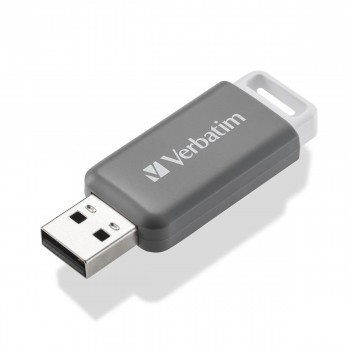 Pendrive Verbatim DataBar 128GB USB 2.0 Grey
