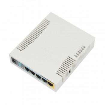 Router bezprzewodowy MikroTik RB951UI-2HnD 5x 1GbE USB 2,4GhZ SOHO AP