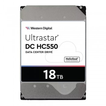 Dysk Western Digital Ultrastar DC HC550 He18 18TB 3,5" 7200 512MB SAS III 512e SE NP3 WUH721818AL5204