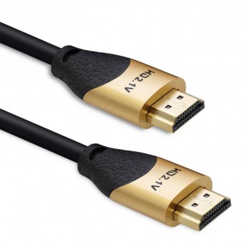 Kabel HDMI QOLTEC v2.1 Ultra High Speed 8K | 60Hz | 28AWG | GOLD | 3m