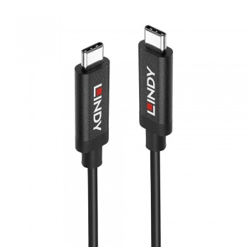 Kabel USB 3.1 LINDY Type C/C M/M Active 5m czarny