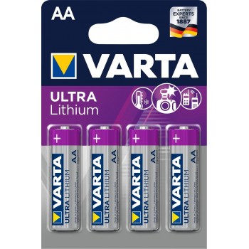Baterie Varta Professional Lithium, Mignon AA - 4 szt