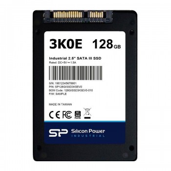 Dysk SSD Silicon Power 3K0E Industrial 128GB 2.5” SATA3 (540/230 MB/s)