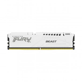 Pamięć DDR5 Kingston Fury Beast 16GB (1x16GB) 6000MHz CL40 1,35V White XMP