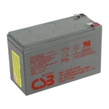 Akumulator żelowy CSB HRL1234WF2 12V 9Ah Long Life (8l)
